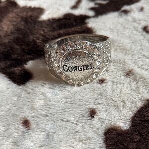 Cowgirl Silver Ring